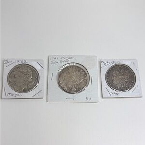 Silver Morgan Dollar Coins